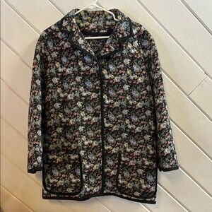 Handmade Quilted Floral Jacket